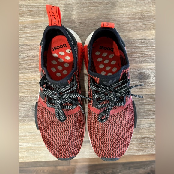 Adidas NMD - Orange Red Black - Size 8 - Picture 2 of 7
